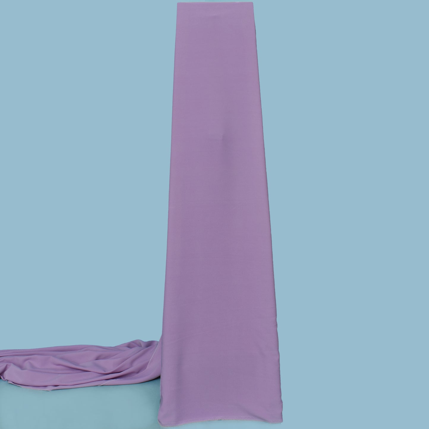 Lavender Solid Color Banana Crepe Fabric