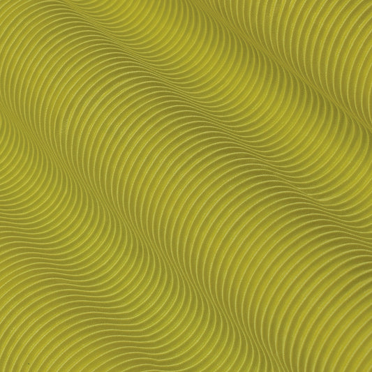 Lemon Color Crush Satin Fabric