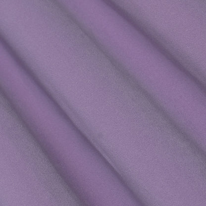 Lavender Solid Color Banana Crepe Fabric