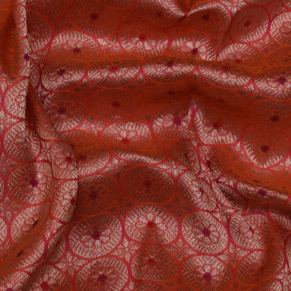 Pink Color Brocade Fabric