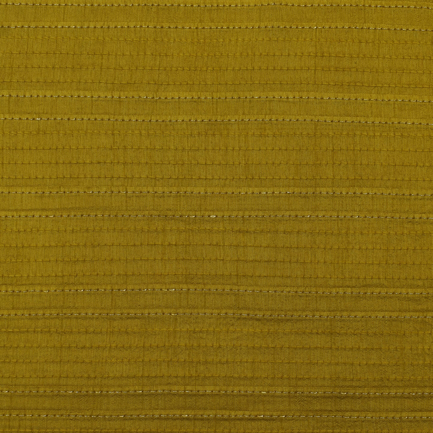 Mustard Color Slub Silk Pintex Fabric