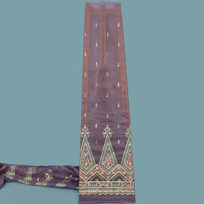 Move Color Tissue Border Embroidery Fabric