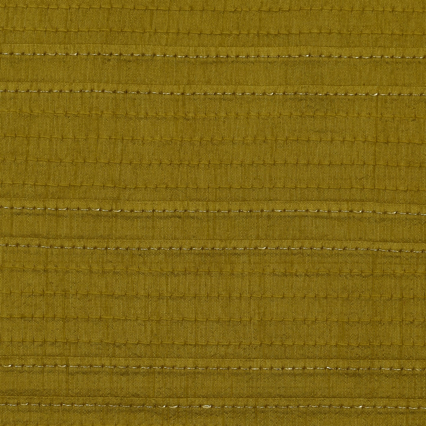 Mustard Color Slub Silk Pintex Fabric