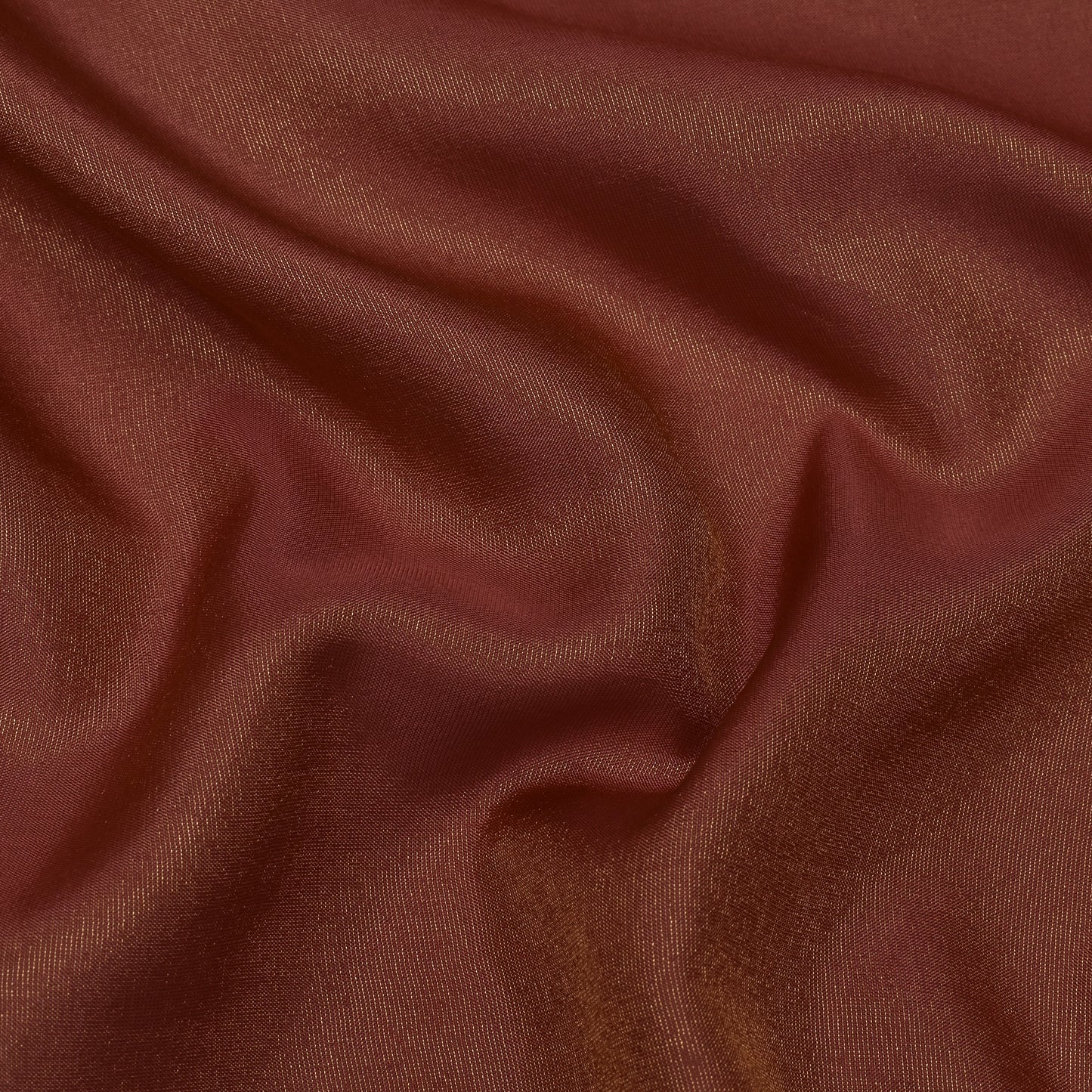 Cinnamon Color Tissue Plain Fabric