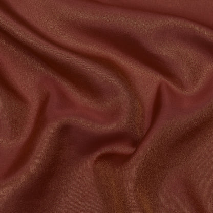 Cinnamon Color Tissue Plain Fabric