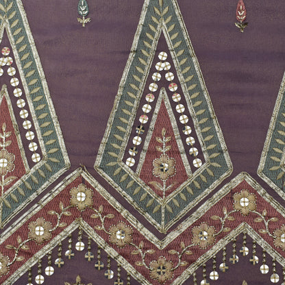 Move Color Tissue Border Embroidery Fabric