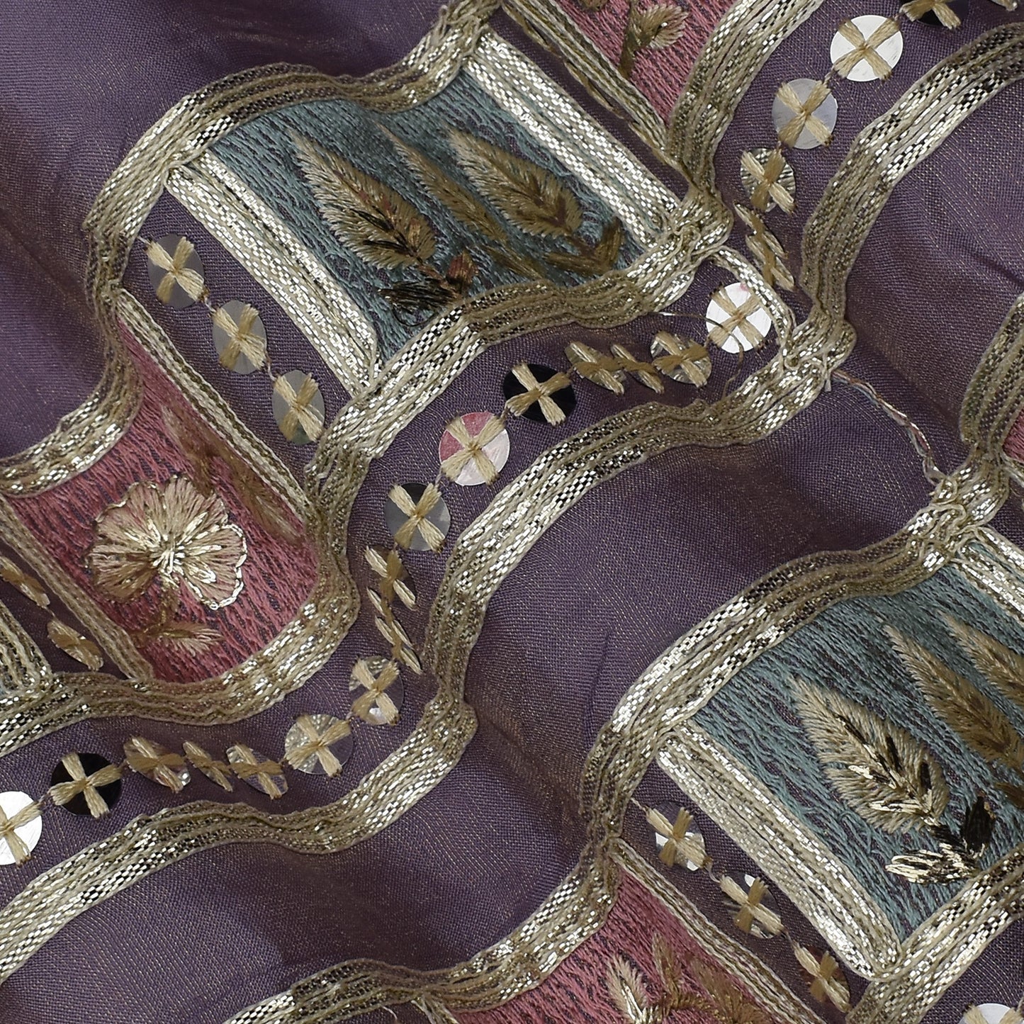 Move Color Tissue Booti  Embroidery Fabric