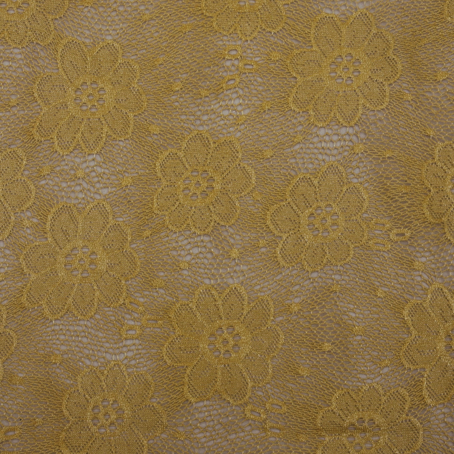 Beige Color Chantilly Lace Fabric