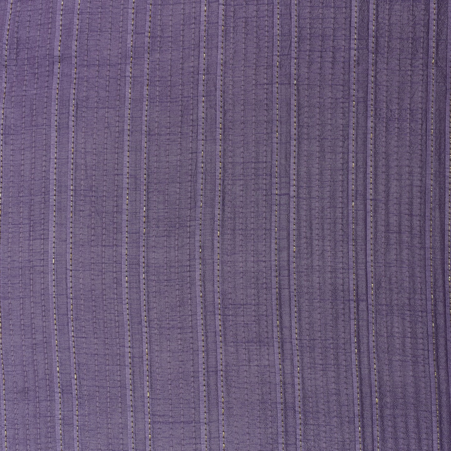 Lavender Color Slub Silk Pintex Fabric