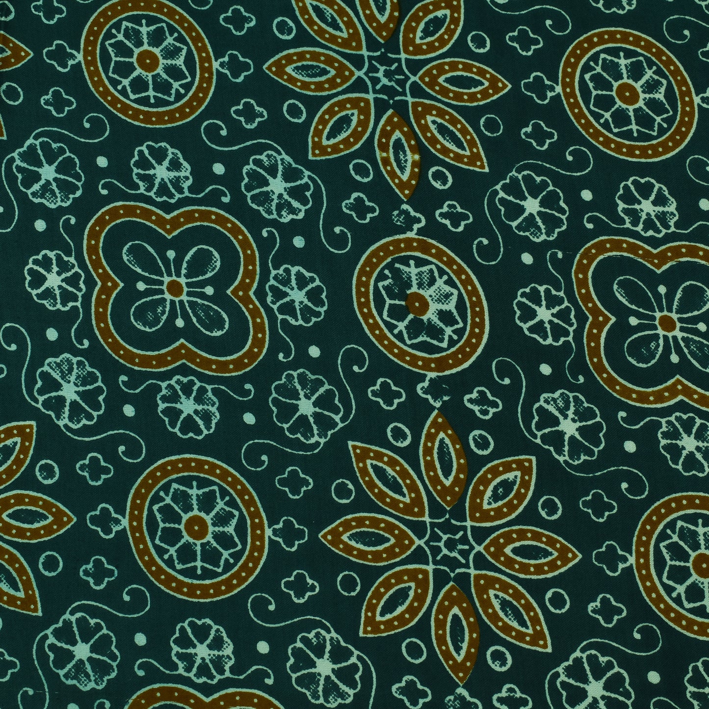 Multi Color Modal Satin Print Fabric