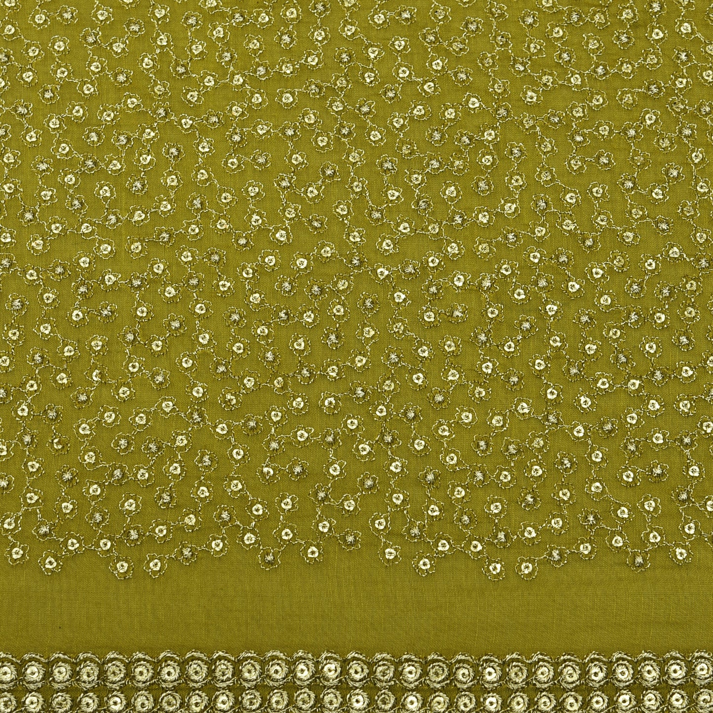 Chanderi Embroidery Fabric