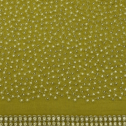 Chanderi Embroidery Fabric