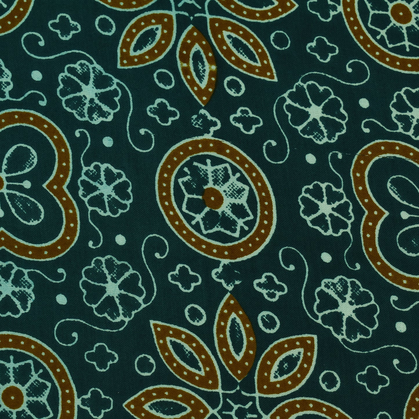 Multi Color Modal Satin Print Fabric