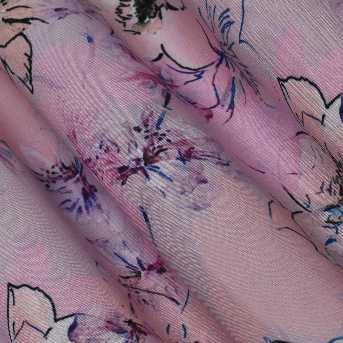 Colored Cotton Print Fabric