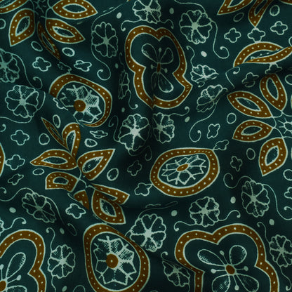 Multi Color Modal Satin Print Fabric