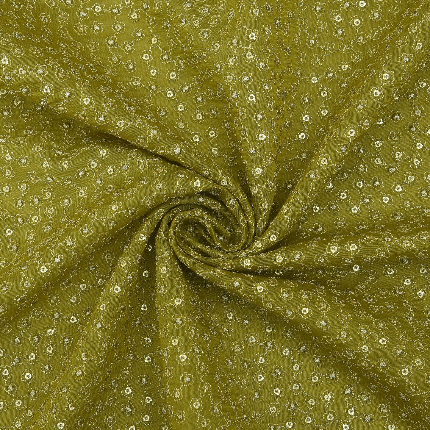 Chanderi Embroidery Fabric