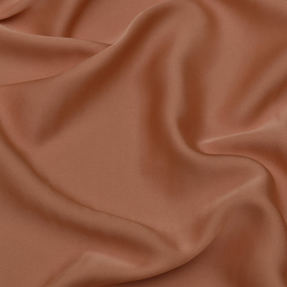 Peach Color Zara Satin Fabric