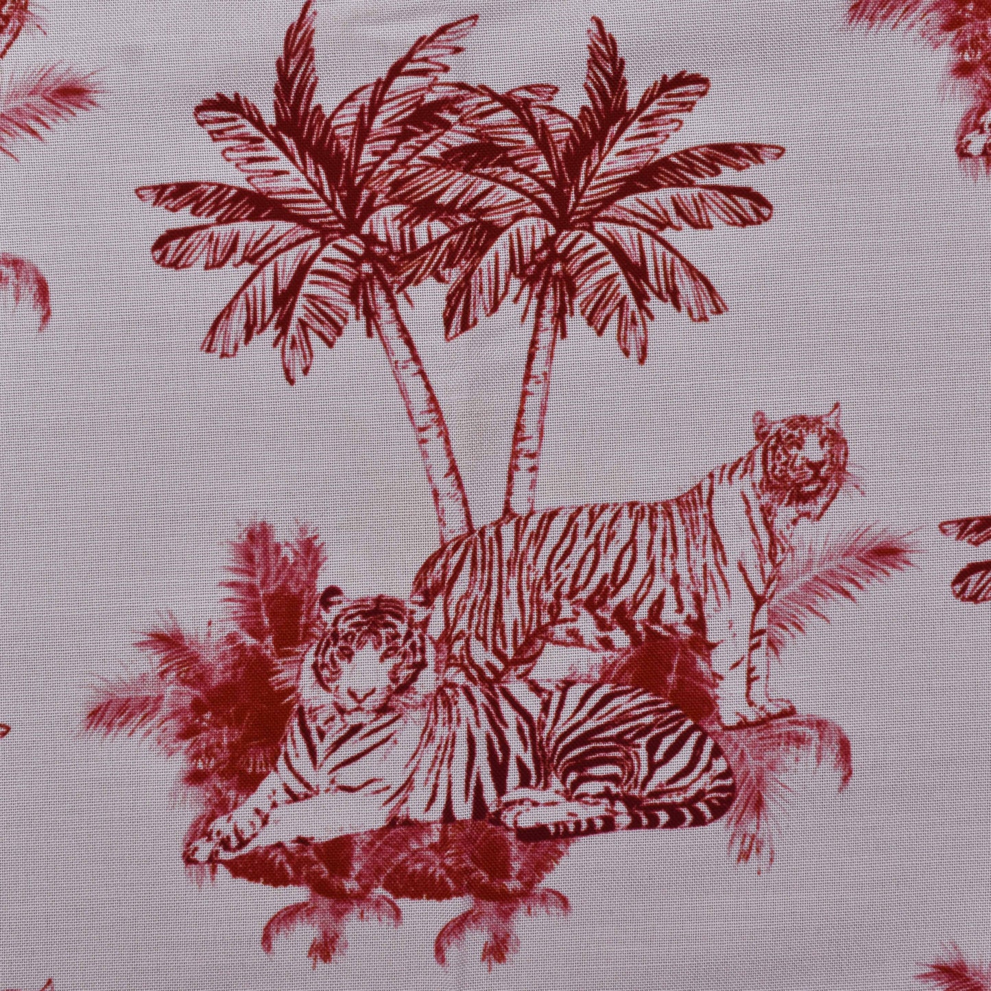 Colored Reyon Print Fabric