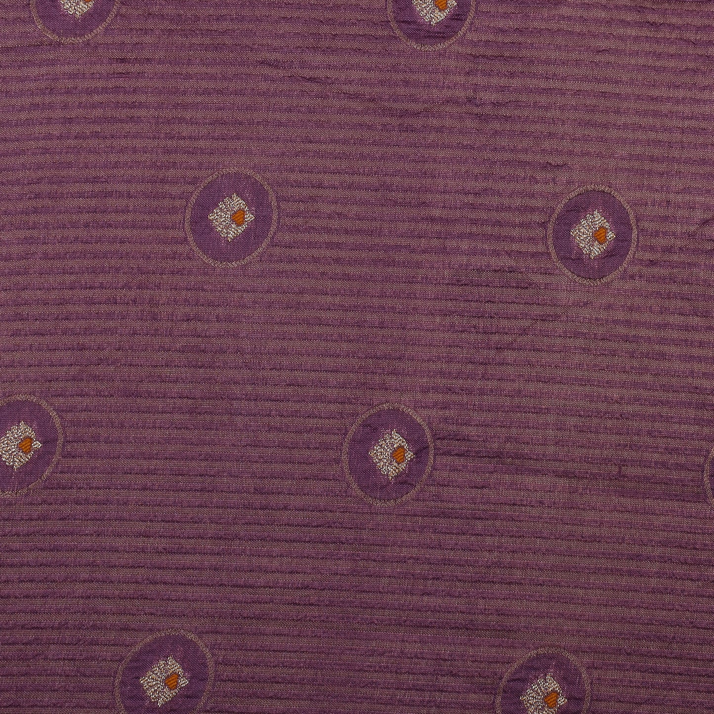 Onion Color Katan Meena Brocade Fabric