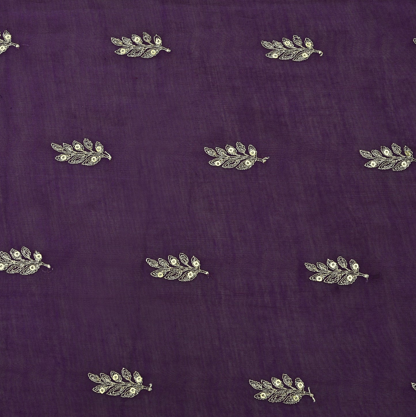 Chanderi Embroidery Fabric