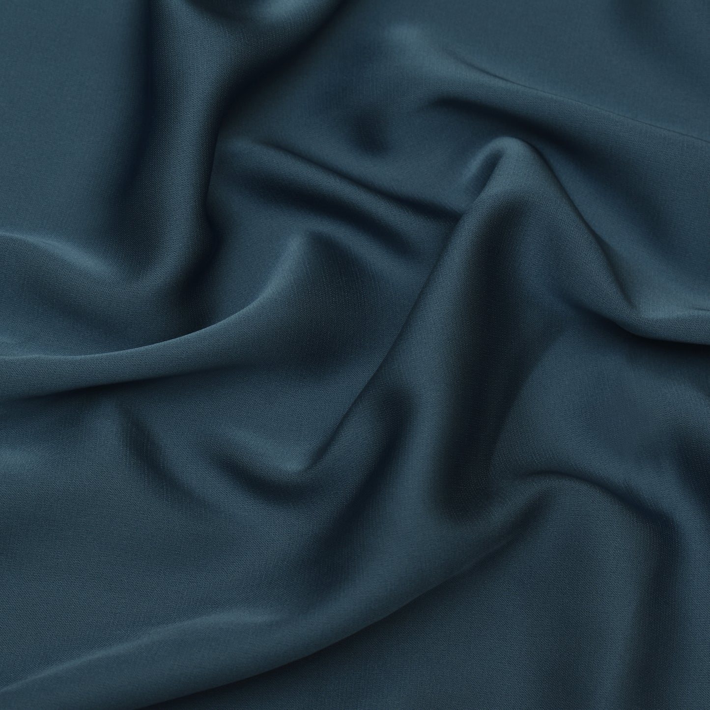 Stone Blue Color Zara Satin Fabric