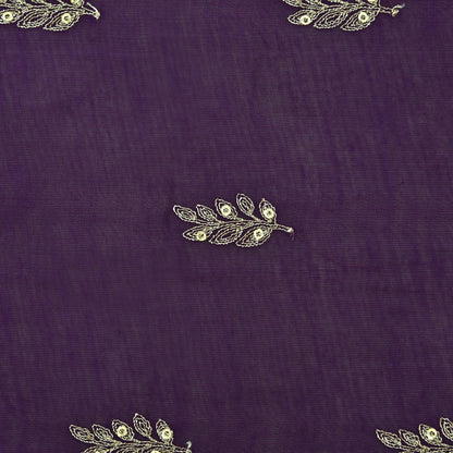 Chanderi Embroidery Fabric