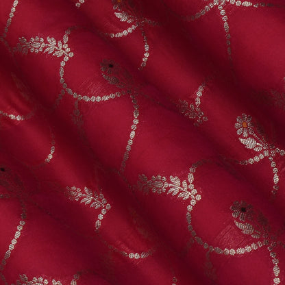 Rani Color Katan Meena Brocade Fabric