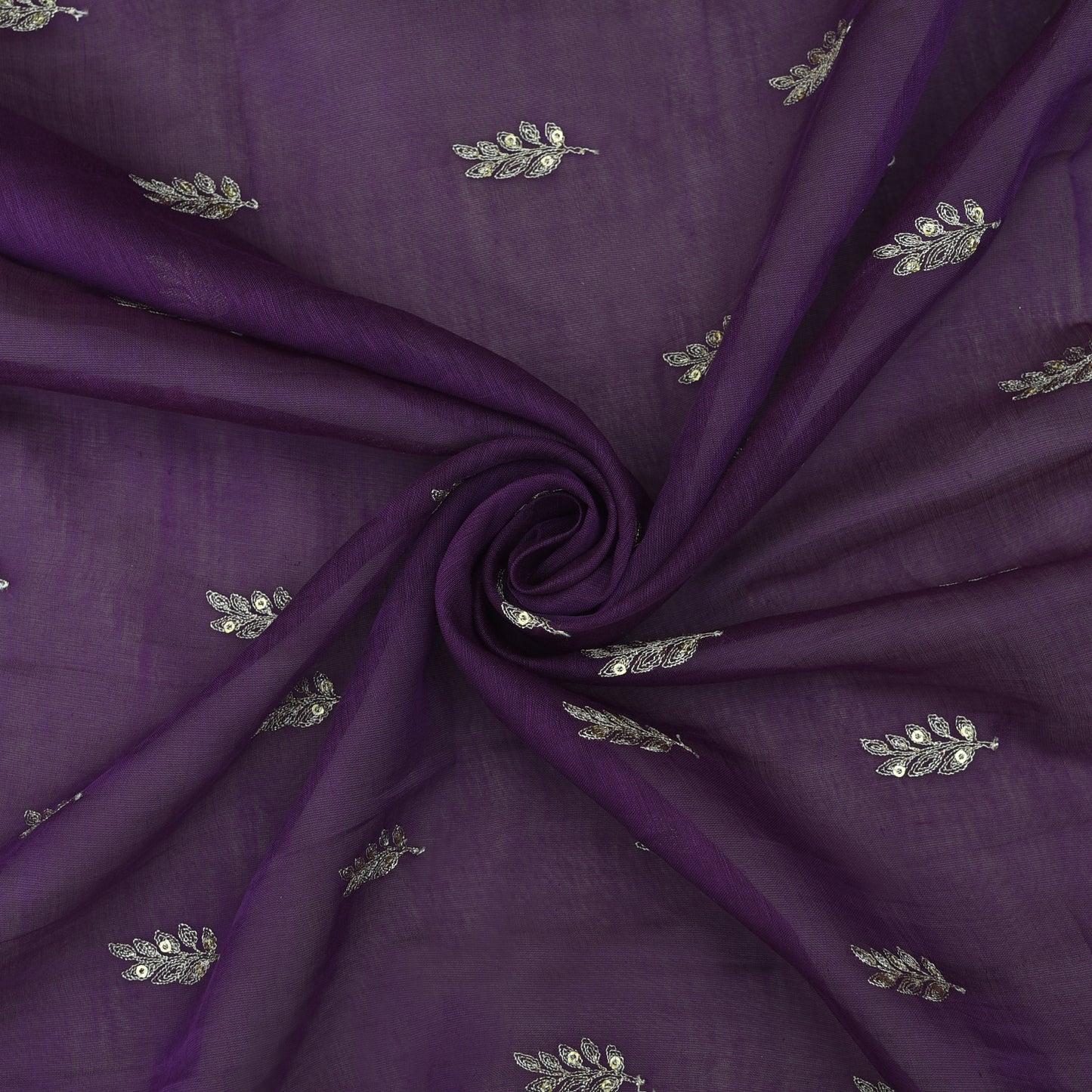 Chanderi Embroidery Fabric