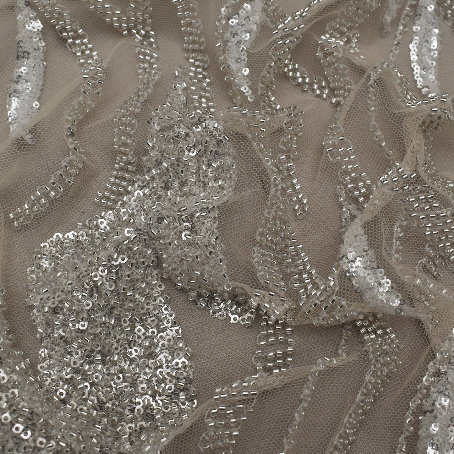 Heavy Net Embroidery Fabric