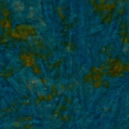 Multi-Colored Silk Velvet Print Fabric