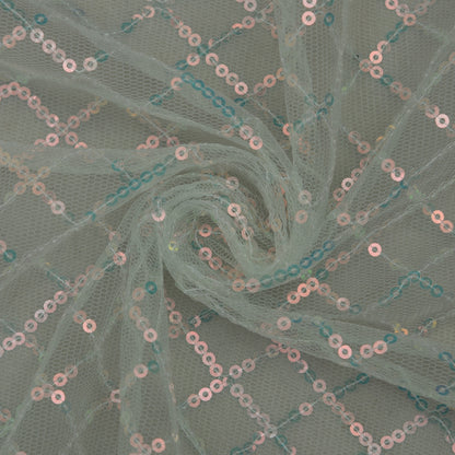 Net Embroidery Fabric