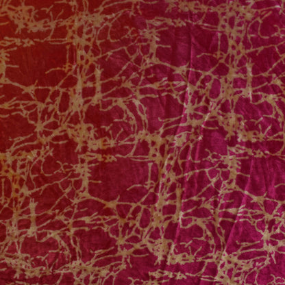 Neon Color Silk Velvet Print Fabric