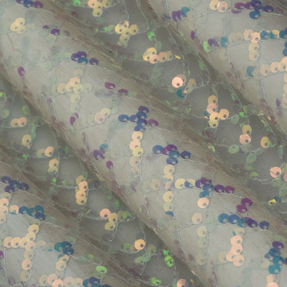 Net Embroidery Fabric