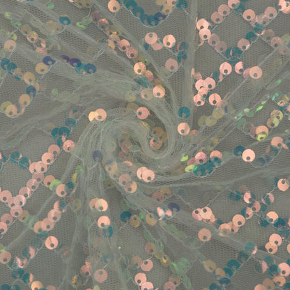 Net Embroidery Fabric