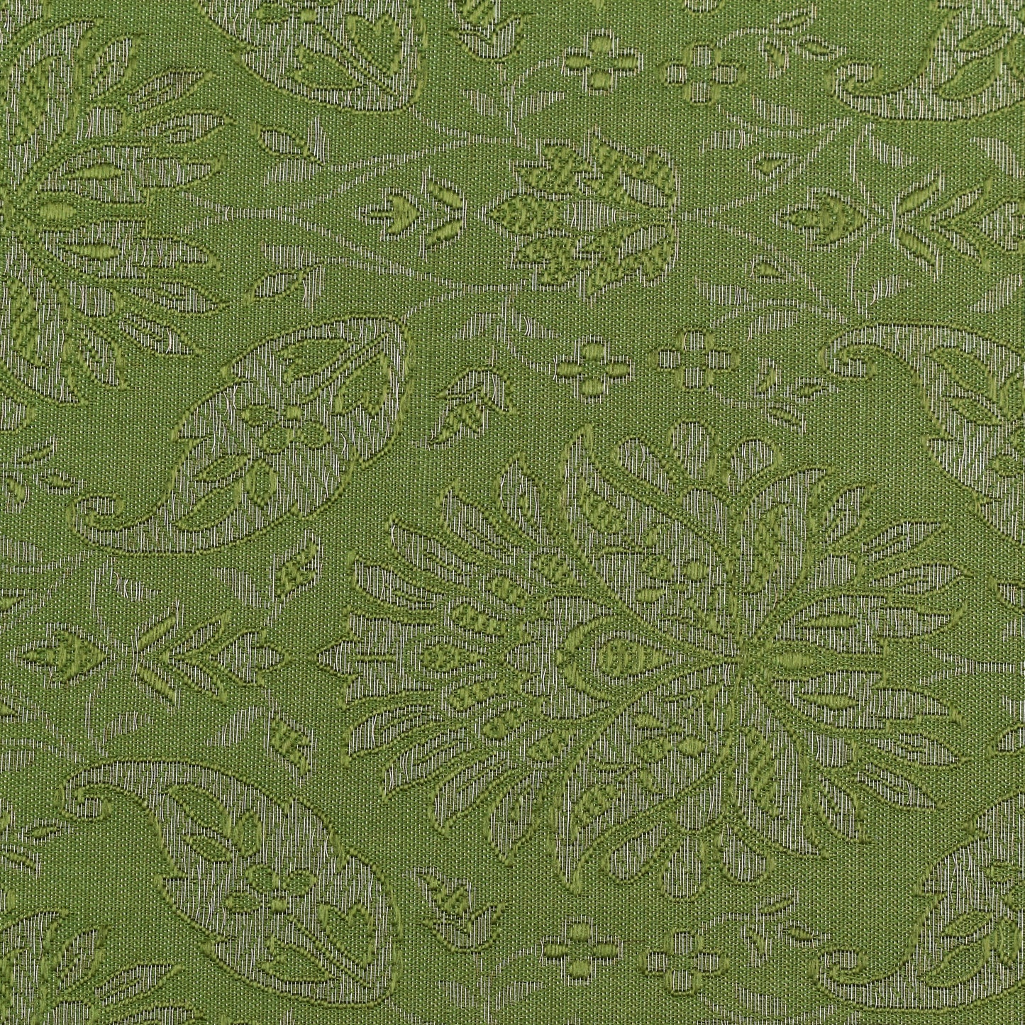 Pista Green Color Katan Brocade Fabric