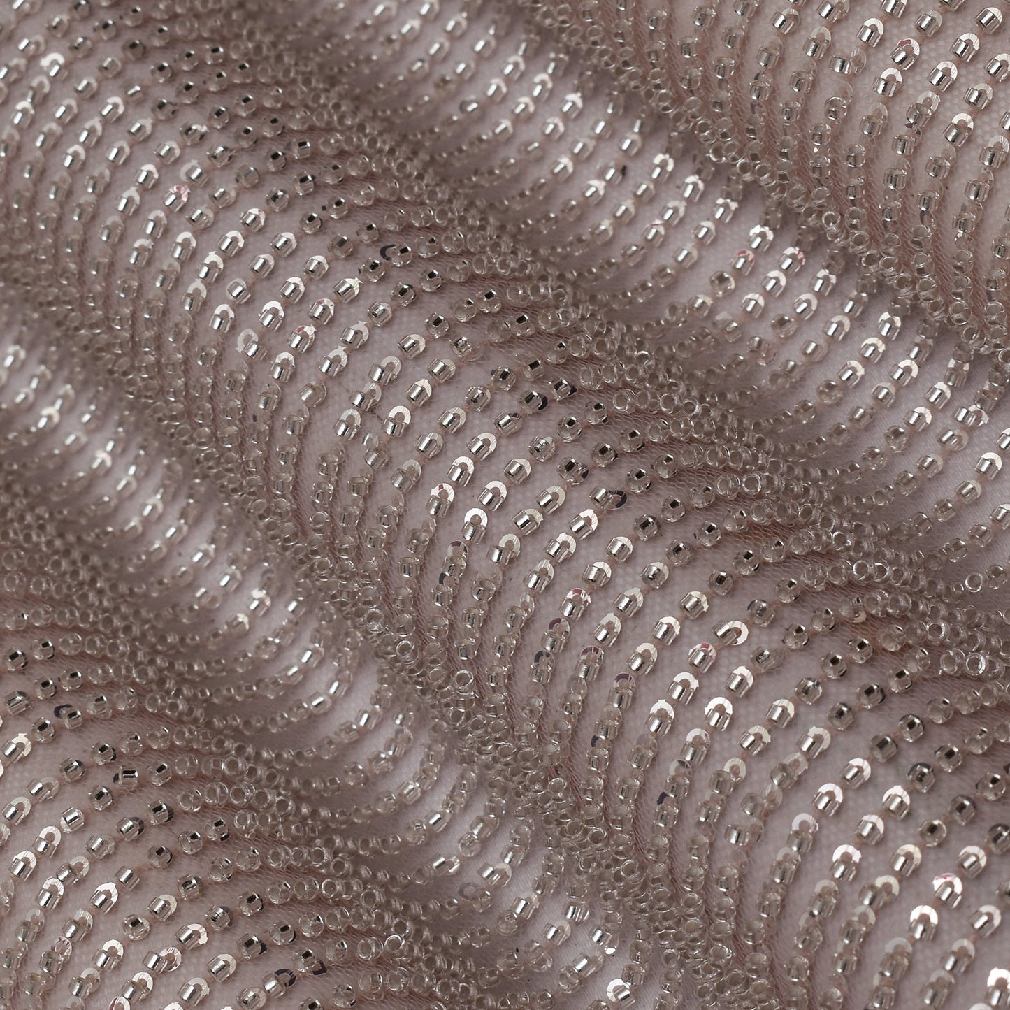 Colored Heavy Net Embroidery Fabric