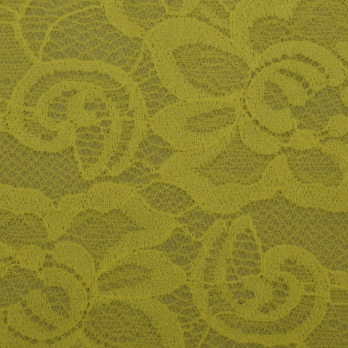 Yellow Color Chantilly Lace Fabric