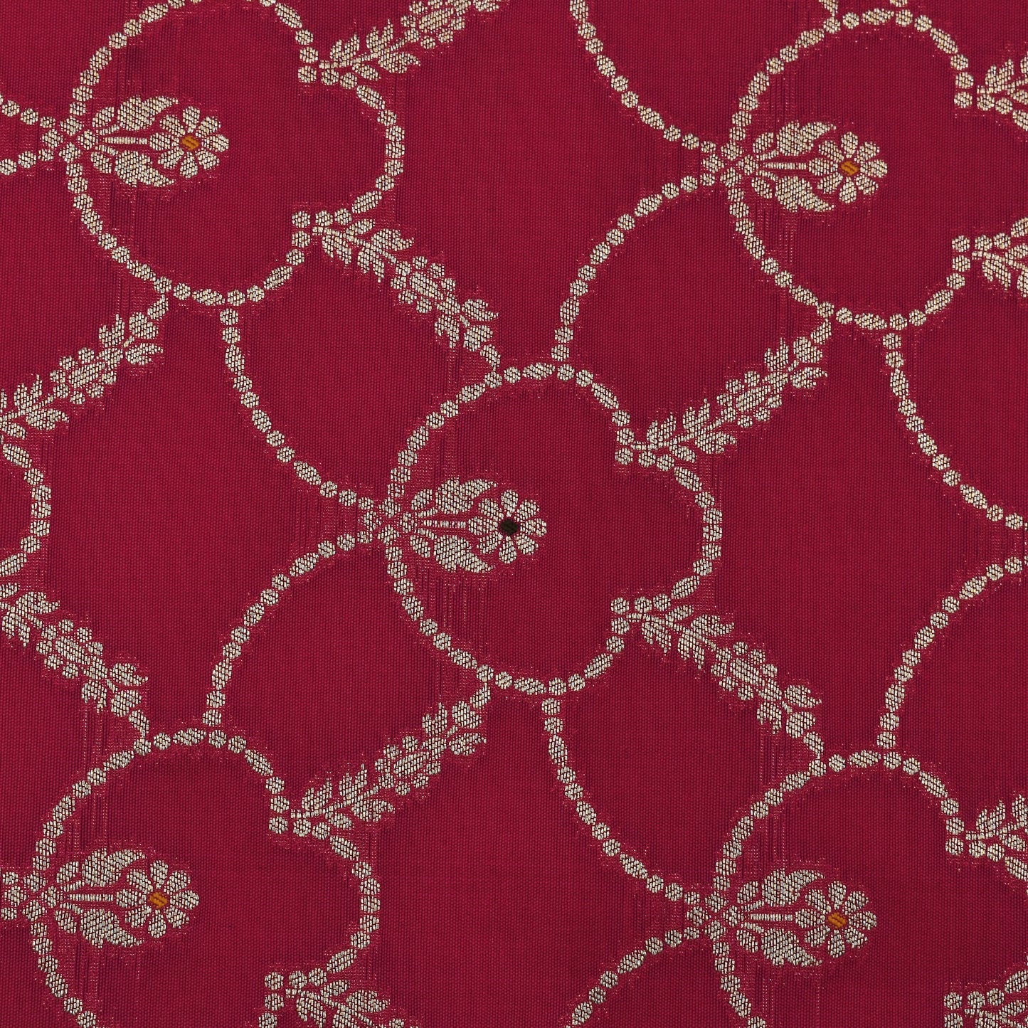 Rani Color Katan Meena Brocade Fabric