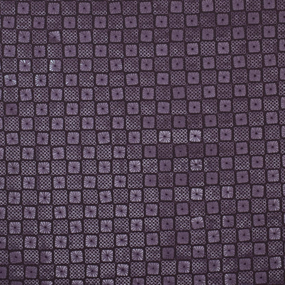 Lilac Color Georgette Embroidery Fabric