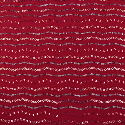 Rani Color Chinon Sequins Embroidery Fabric