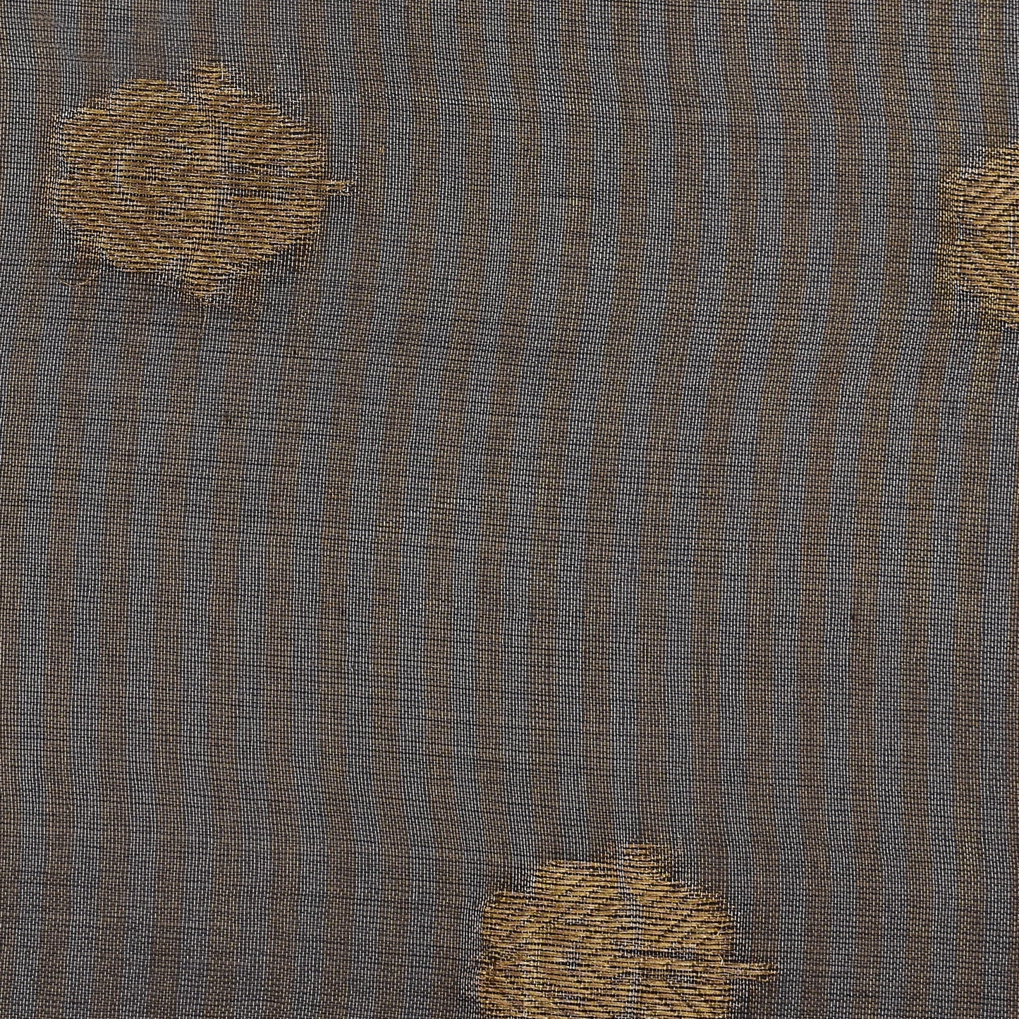 Grey Color Organza Tissue Booti Fabric