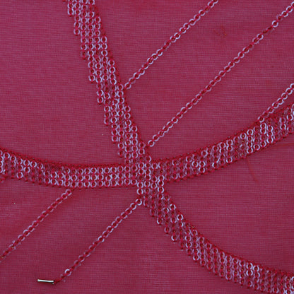 Organza Sequins Embroidery Fabric