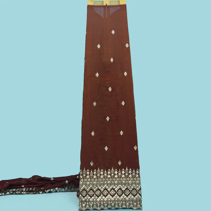 Tissue Embroidery Fabric (Cut Pieces 1Mtr)