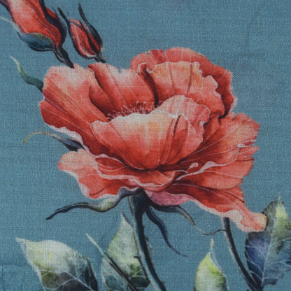 Multicolor Cotton Print Fabric