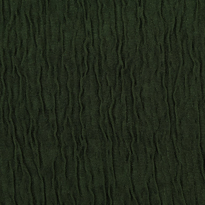 Bottle Green Color Crush Silk Shimmer Fabric