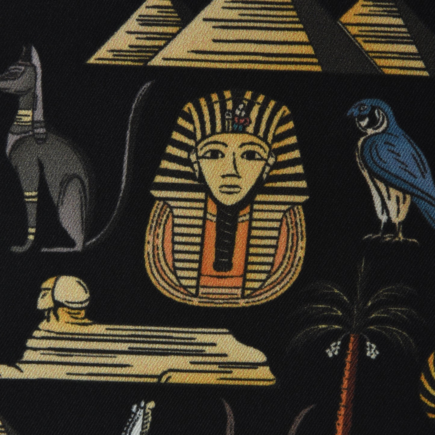 Twill Silk Print Fabric