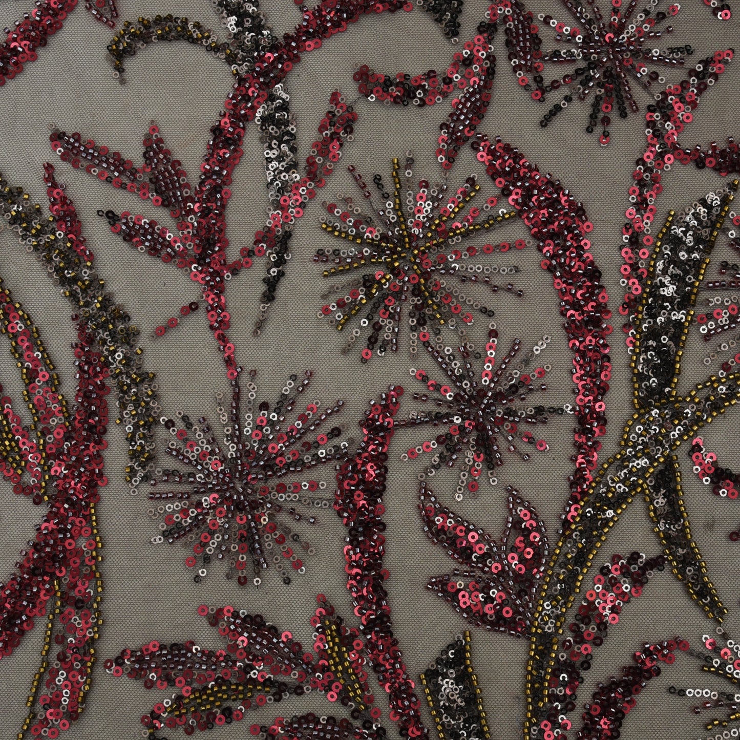 Net Embroidery Fabric