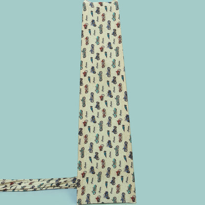 Twill Silk Print Fabric