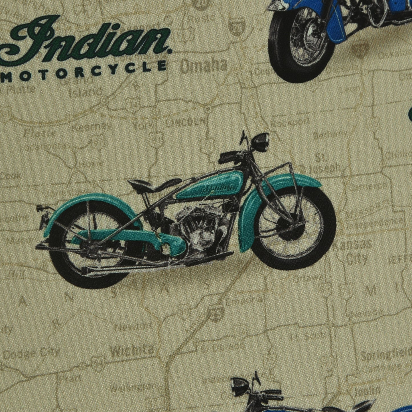 Twill Silk Print Fabric