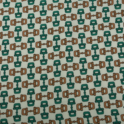 Twill Silk Print Fabric